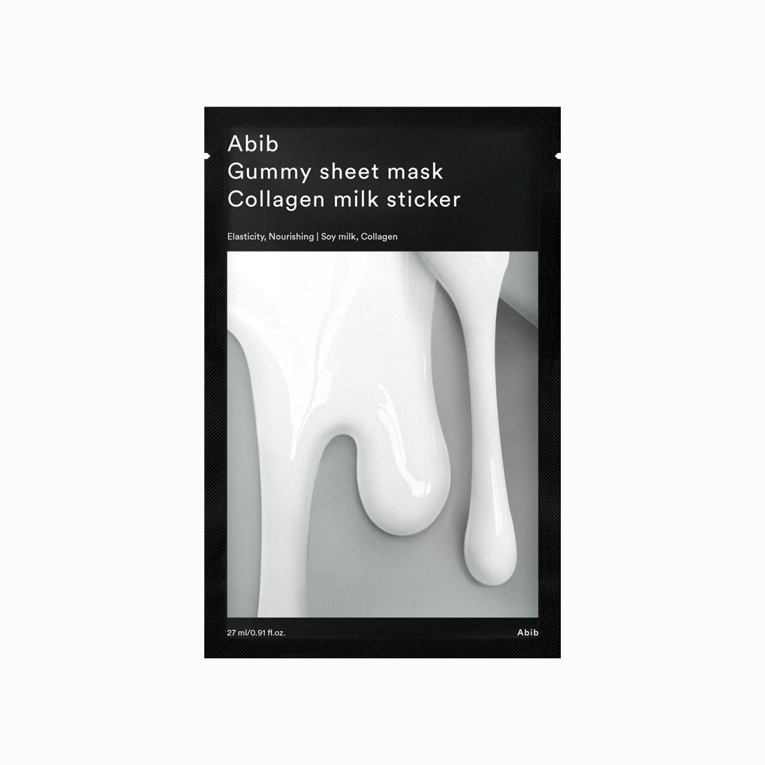 Abib Gummy Sheet Mask Collagen Milk Sticker (10ea)