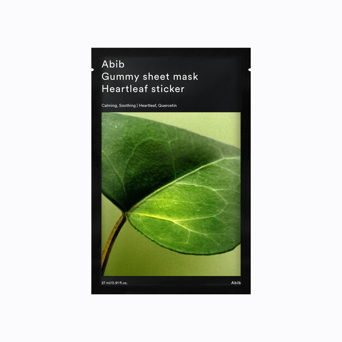 Abib Gummy Sheet Mask Heartleaf Sticker 1ea - Renewal