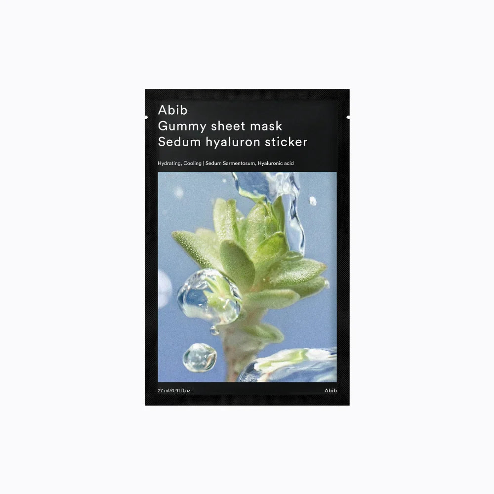 Abib GUMMY SHEET MASK SEDUM HYALURON STICKER (1ea)