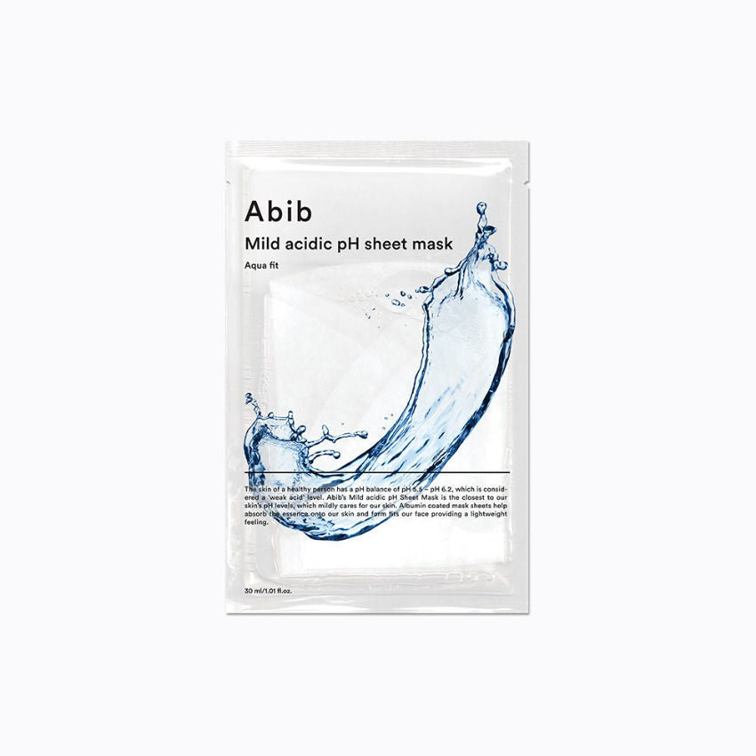 Abib Mild Acidic pH Sheet Mask Aqua Fit (10ea)