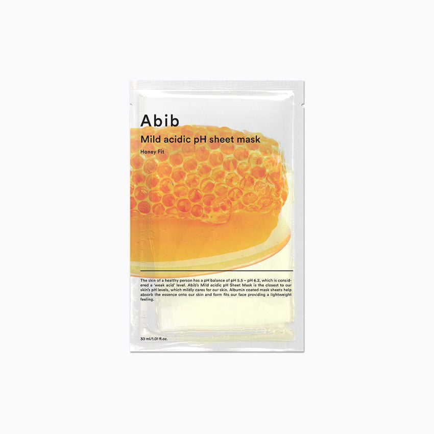 Abib Mild Acidic pH Sheet Mask Honey Fit (10ea)