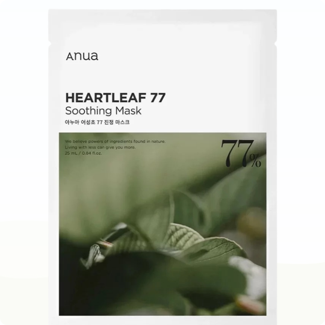 Anua Heartleaf 77% Soothing Sheet Mask (10 Masks) 10 Masks