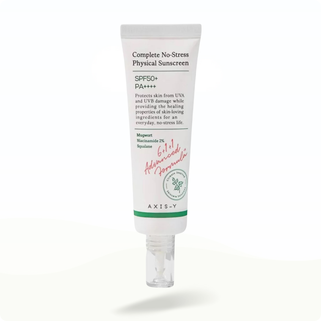 Axis-Y Complete No-Stress Physical Sunscreen SPF of 50+ PA++++ 50ml