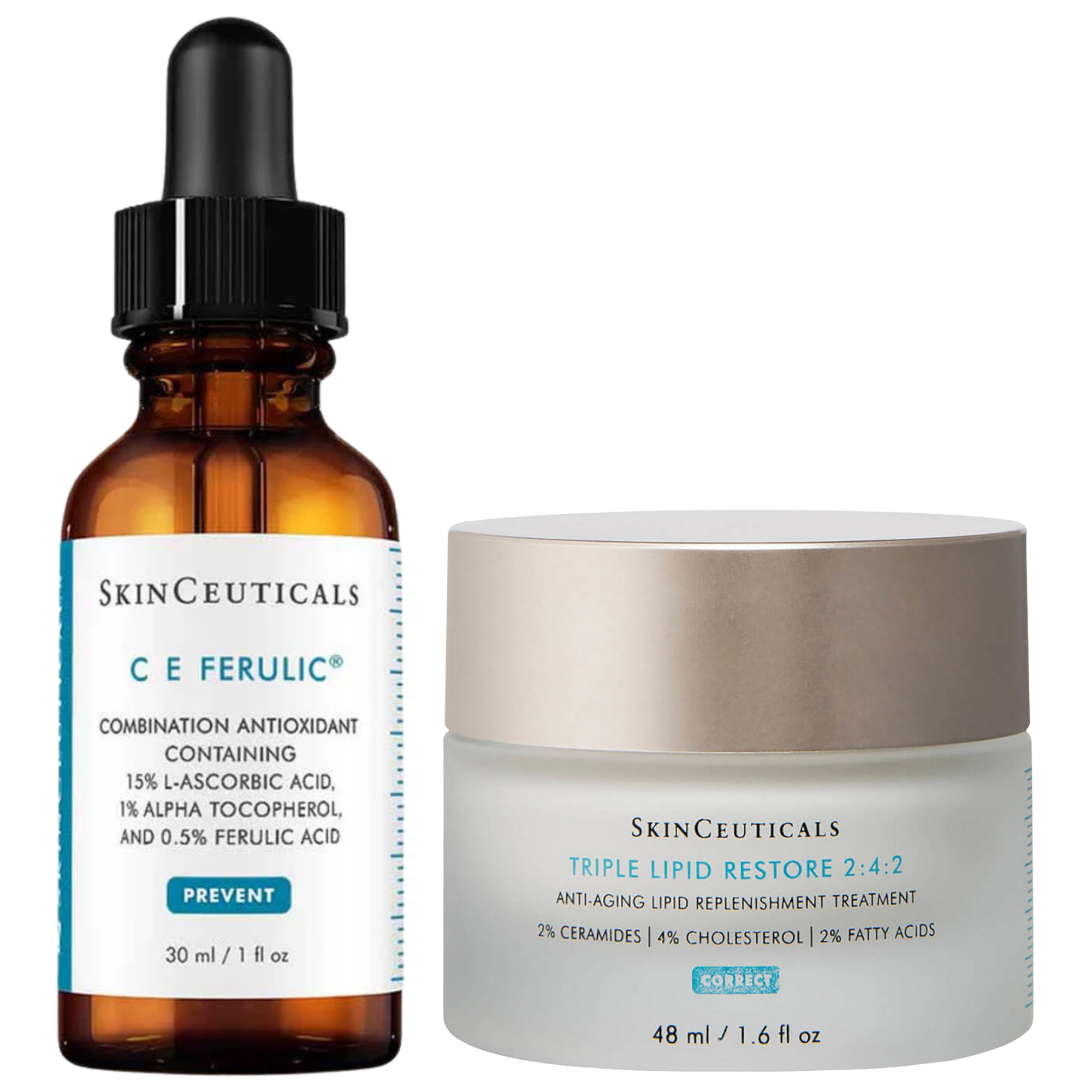 SkinCeuticals C E Ferulic & Triple Lipid Restore 2:4:2 Radiance Repair Duo