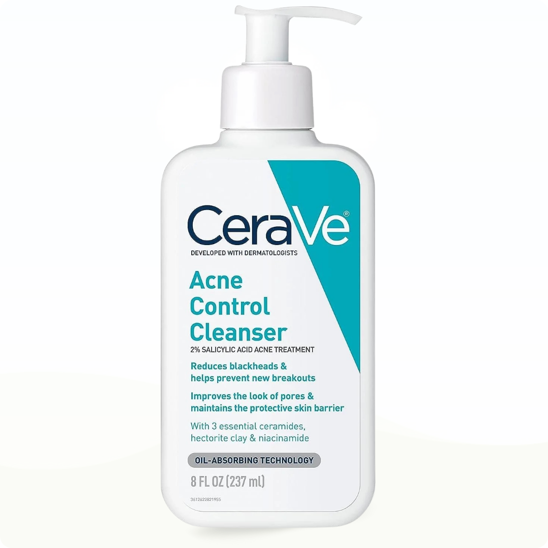 CeraVe Acne Control Cleanser 2% Salicylic Acid Treatment 237 mL (8 fl oz)