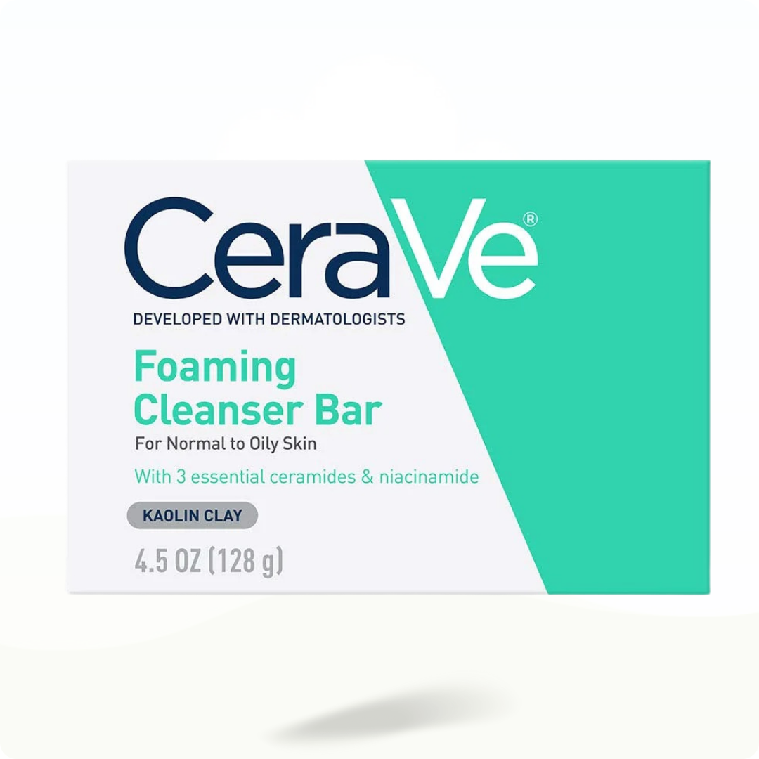 CeraVe Foaming Cleanser Bar for Normal to Oily Skin 4.5 oz (128 g)