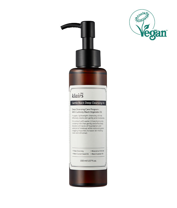 Dear Klairs Gentle Black Deep Cleansing Oil 150ml