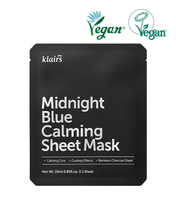 Dear Klairs Midnight Blue Calming Sheet Mask 25ml