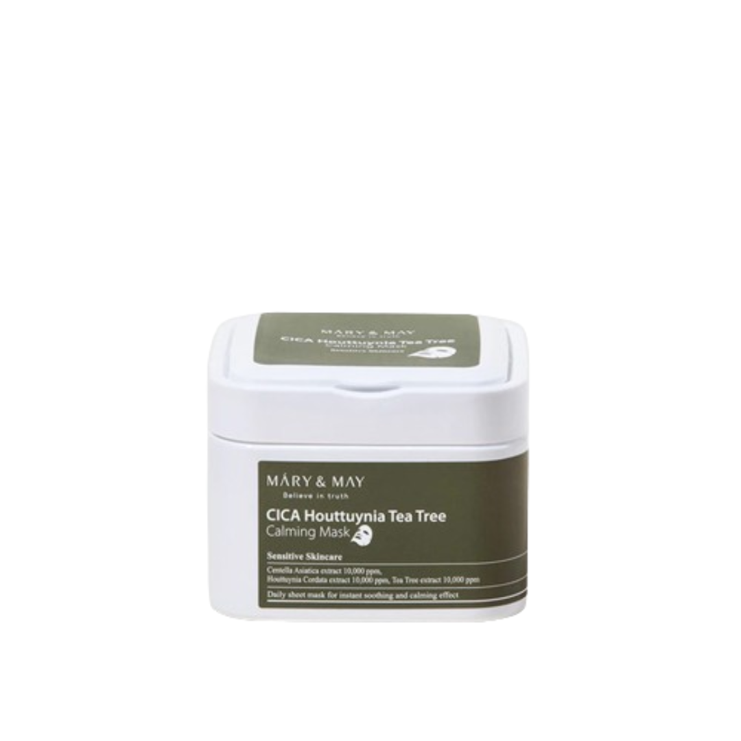 Mary&May CICA Houttuynia Tea Tree Calming Mask (30ea)