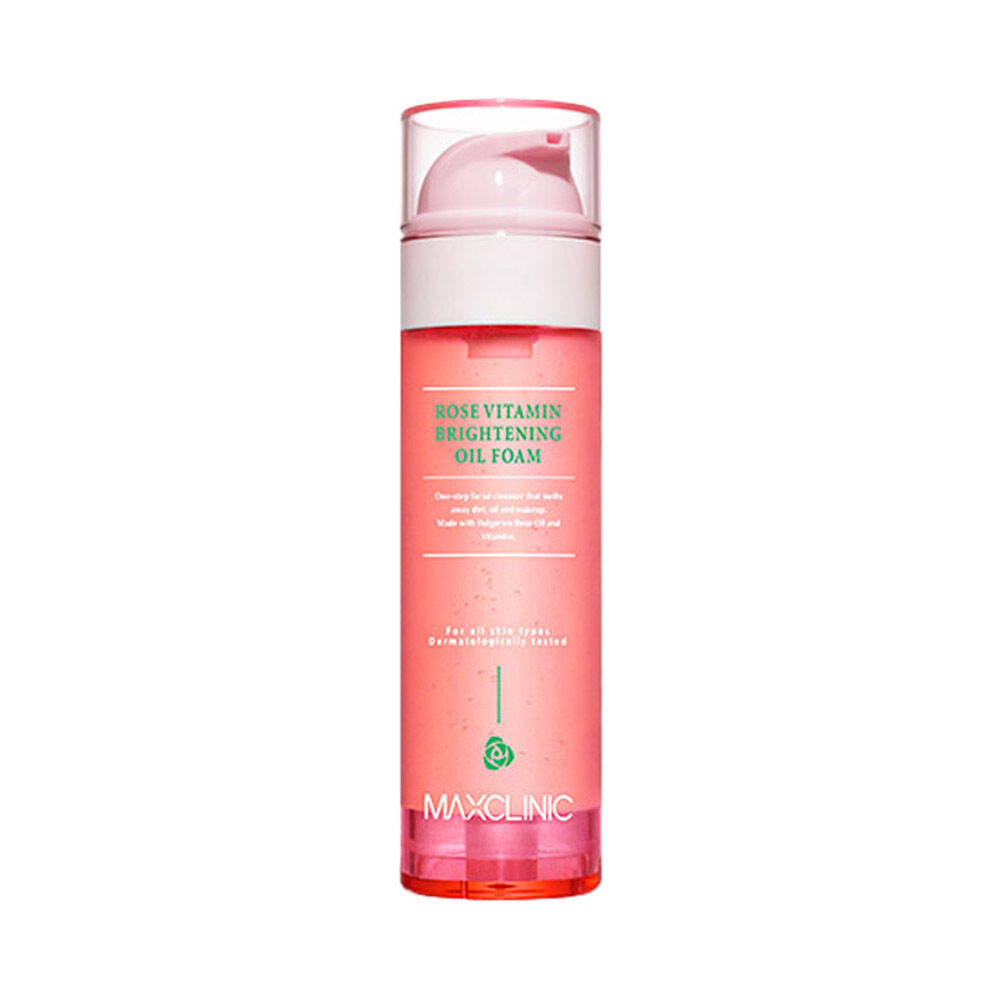 MaxClinic Rose Vitamin Brightening Oil Foam 110g