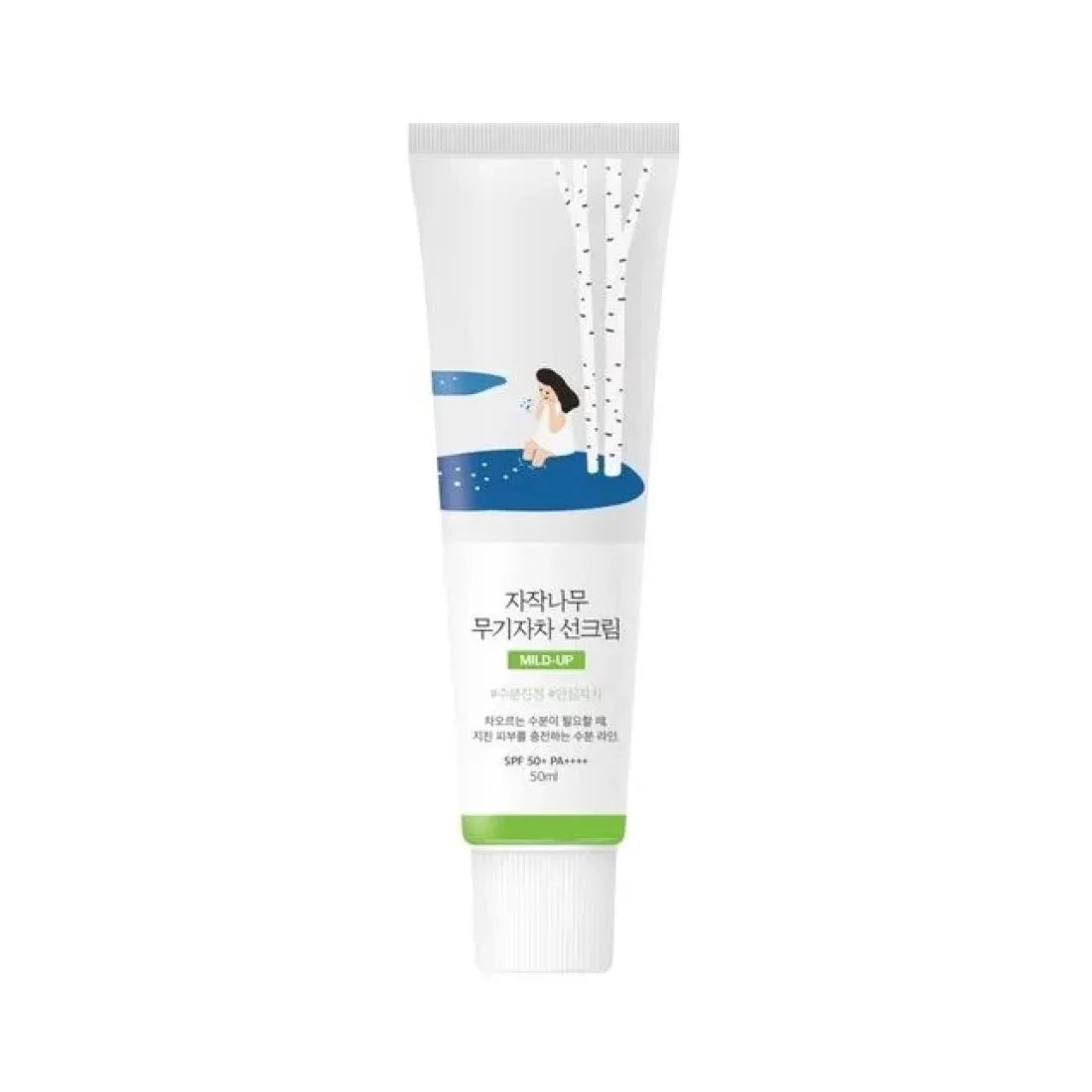 Round Lab Birch Juice Moisturizing Mild-up Sunscreen 50ml